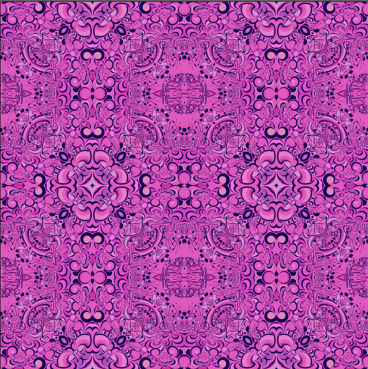 Mermaids - Wallpaper (Repeating Pattern)