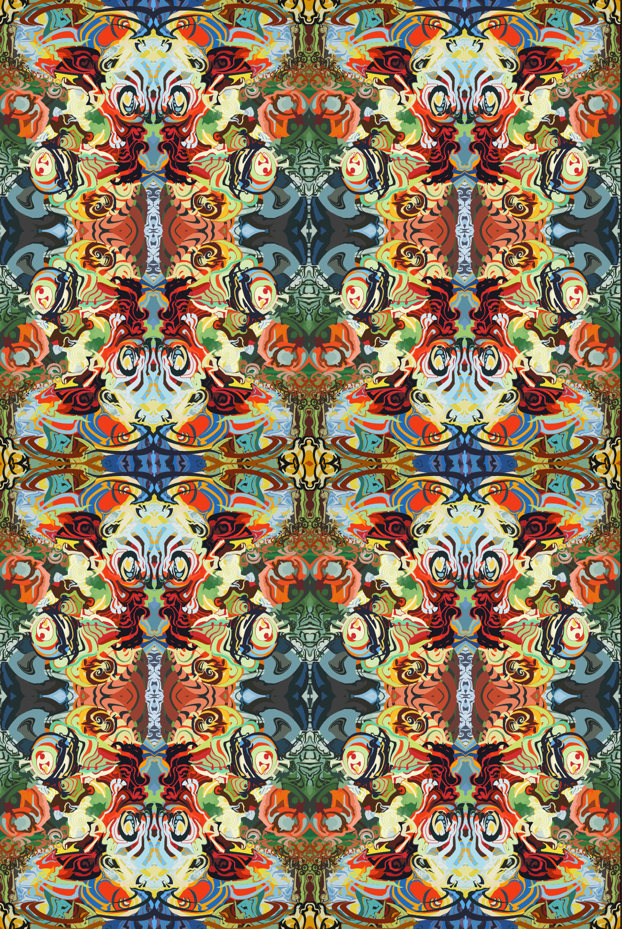 Cacophany - Wallpaper (Repeating Pattern)
