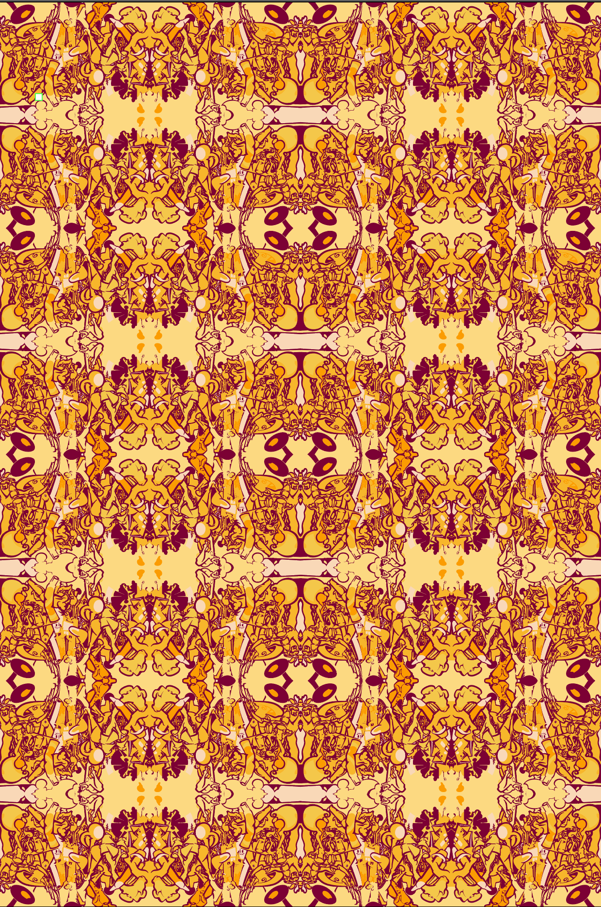 Orange Stripe - Wallpaper (Repeating Pattern)