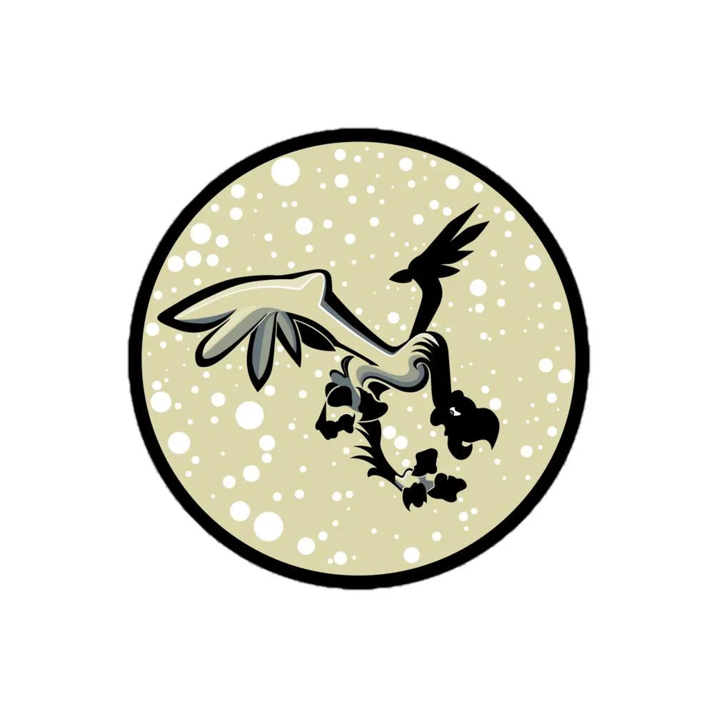 Bird Swoop - Bubble-Free Vinyl Stickers