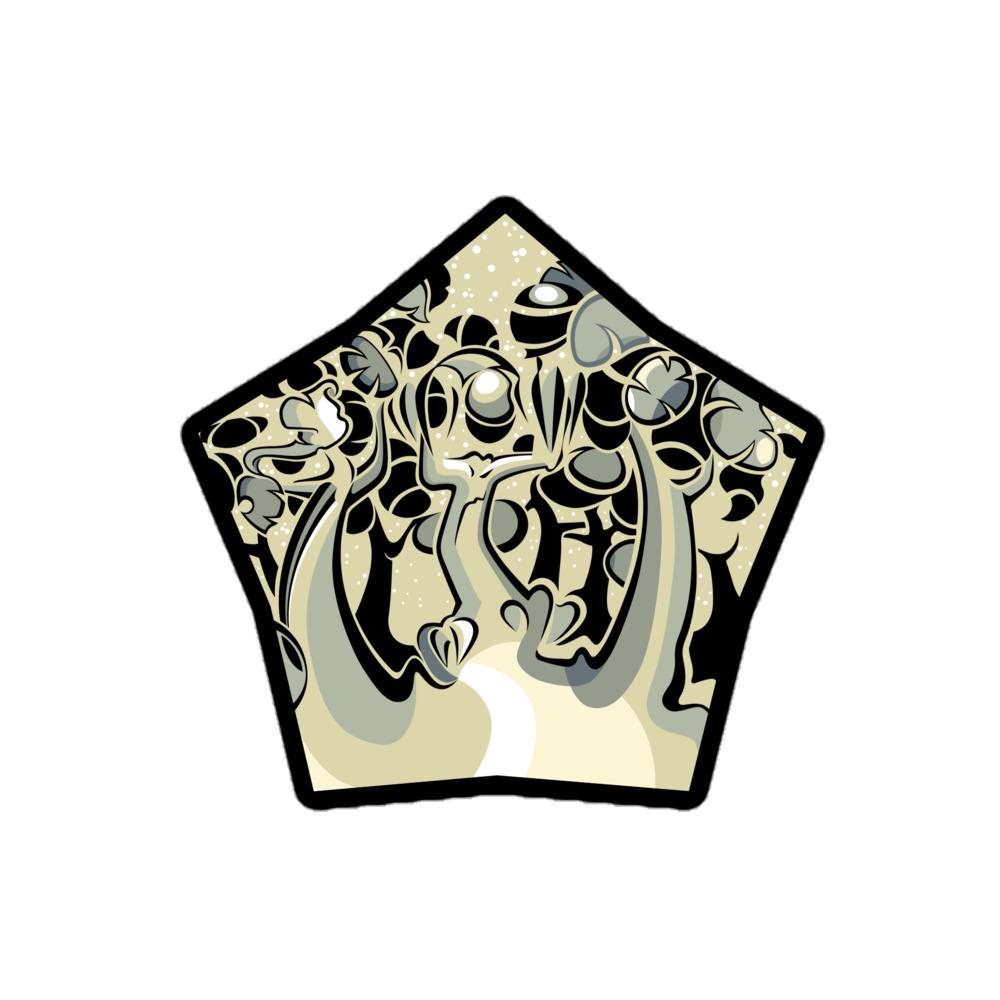 Angry Tree - Bubble-Free Vinyl Stickers