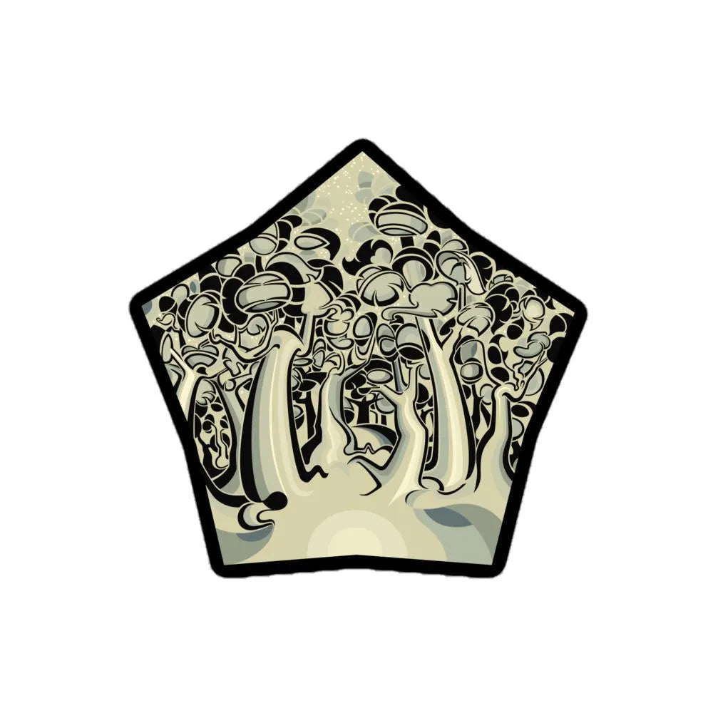 Tree Star- Bubble-Free Vinyl Stickers