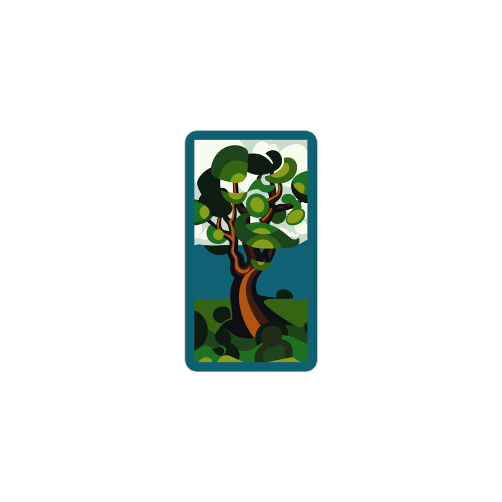 Tree by the Sea - Bubble-Free Vinyl Stickers