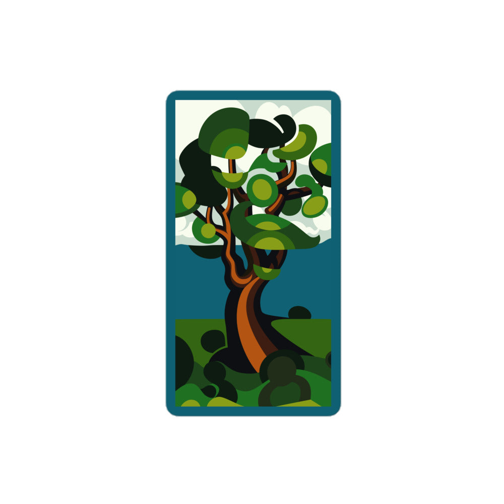 Tree by the Sea - Bubble-Free Vinyl Stickers