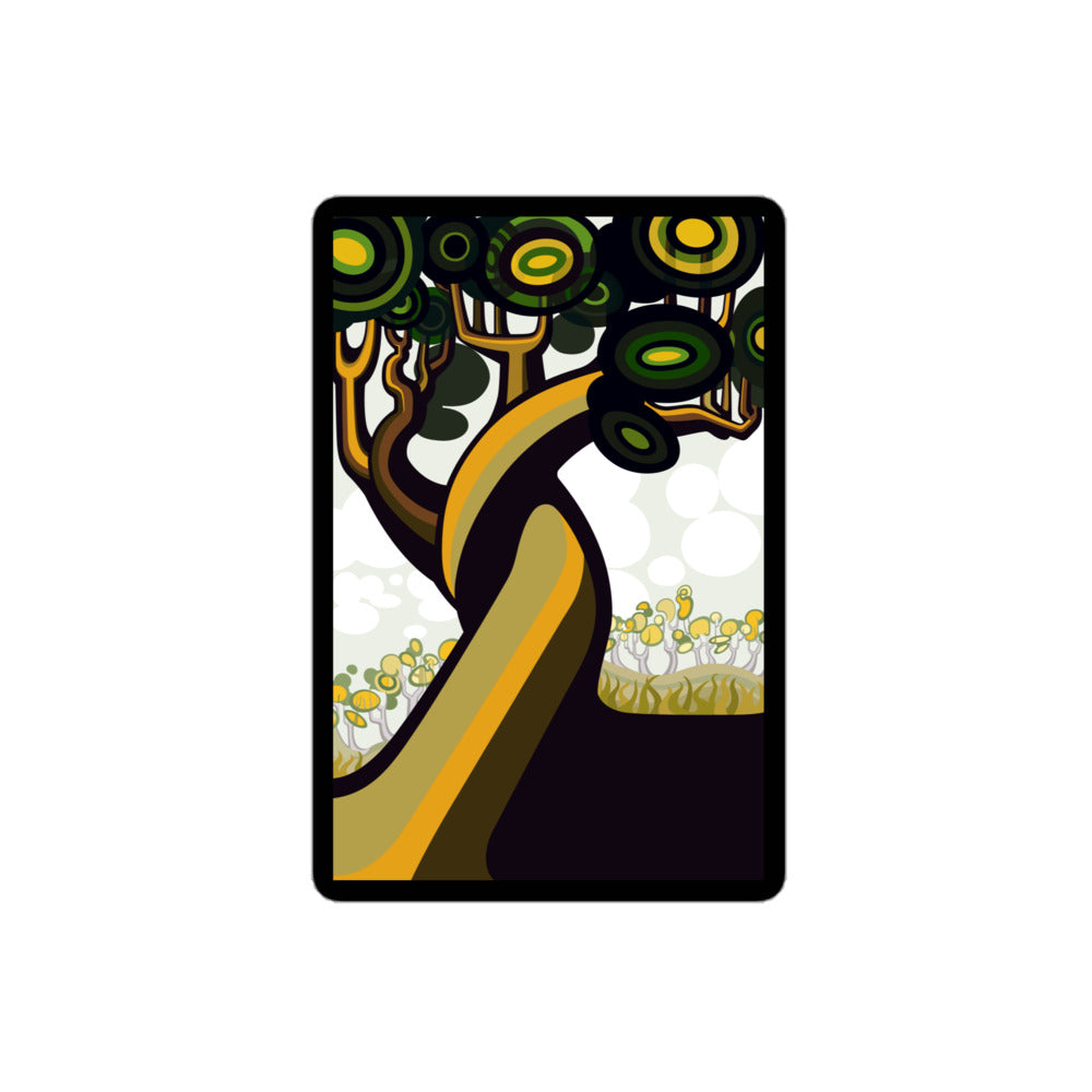 Twist Tree - Bubble-Free Vinyl Stickers