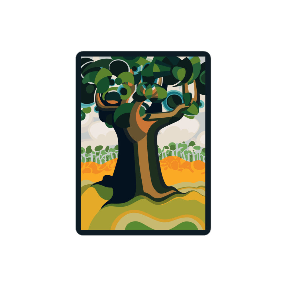 Thick Tree - Bubble-Free Vinyl Stickers