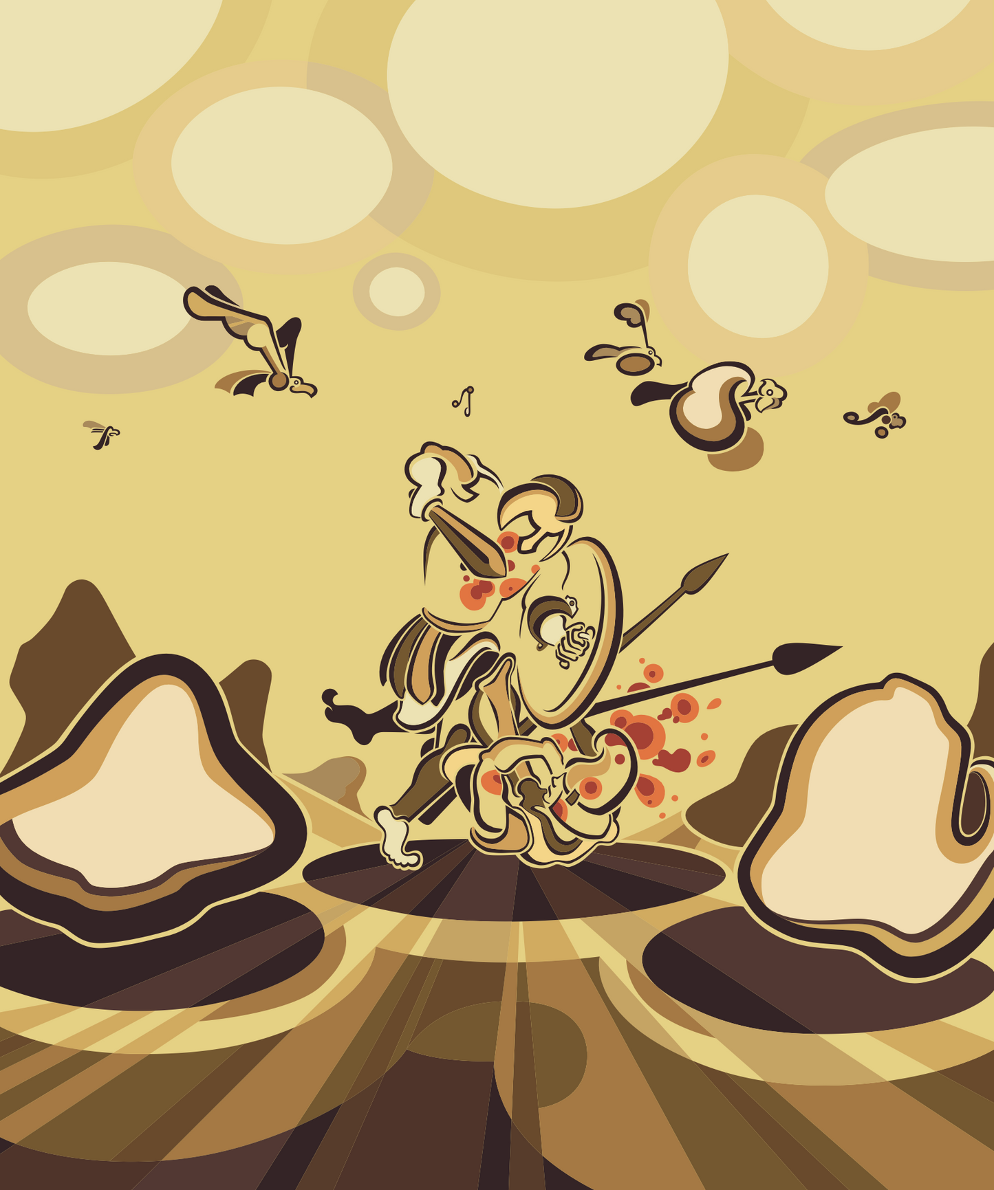 Hoplite - Giclée Canvas Print