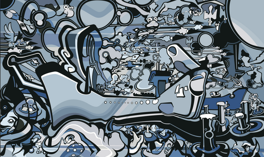 Grey Yamamoto - Vinyl Poster/Sticker