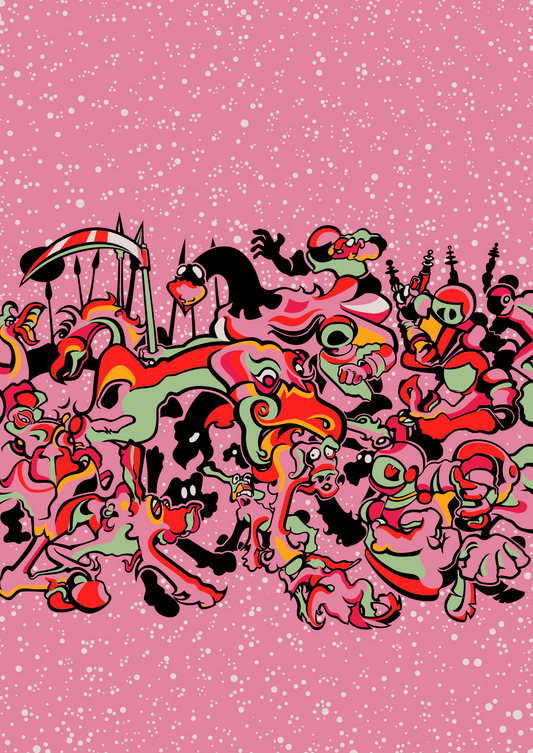 War (Rose) - Acrylic Glass Print