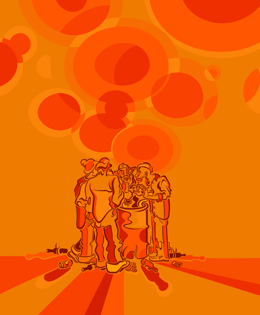 Hobos (RedRed) - Vector Print