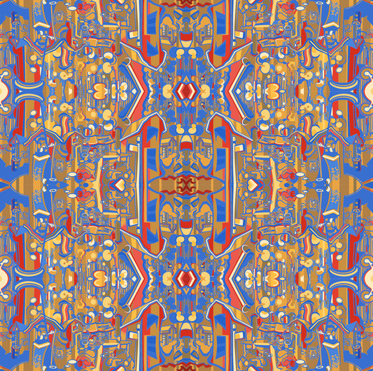 Rocket Barns - Wallpaper (Repeating Pattern)