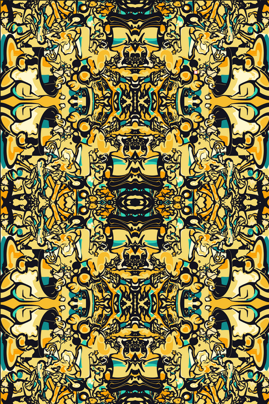 Yellow Dream - (Repeating Pattern)