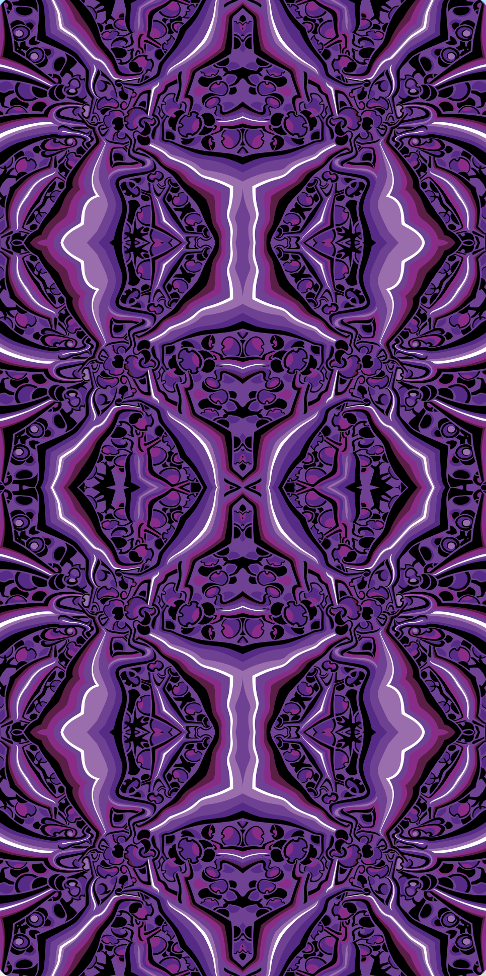 Up Trees - Wallpaper (Repeating Pattern)