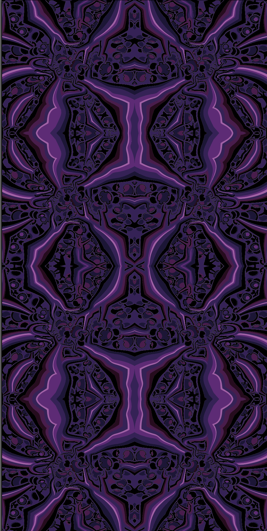 Up Trees (Dark) - Wallpaper (Repeating Pattern)