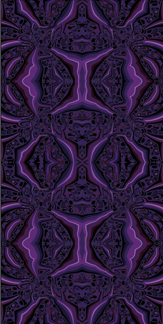 Up Trees (Dark) - Wallpaper (Repeating Pattern)