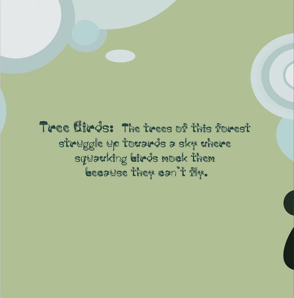 Trees, Birds and Bloodshead, paperback