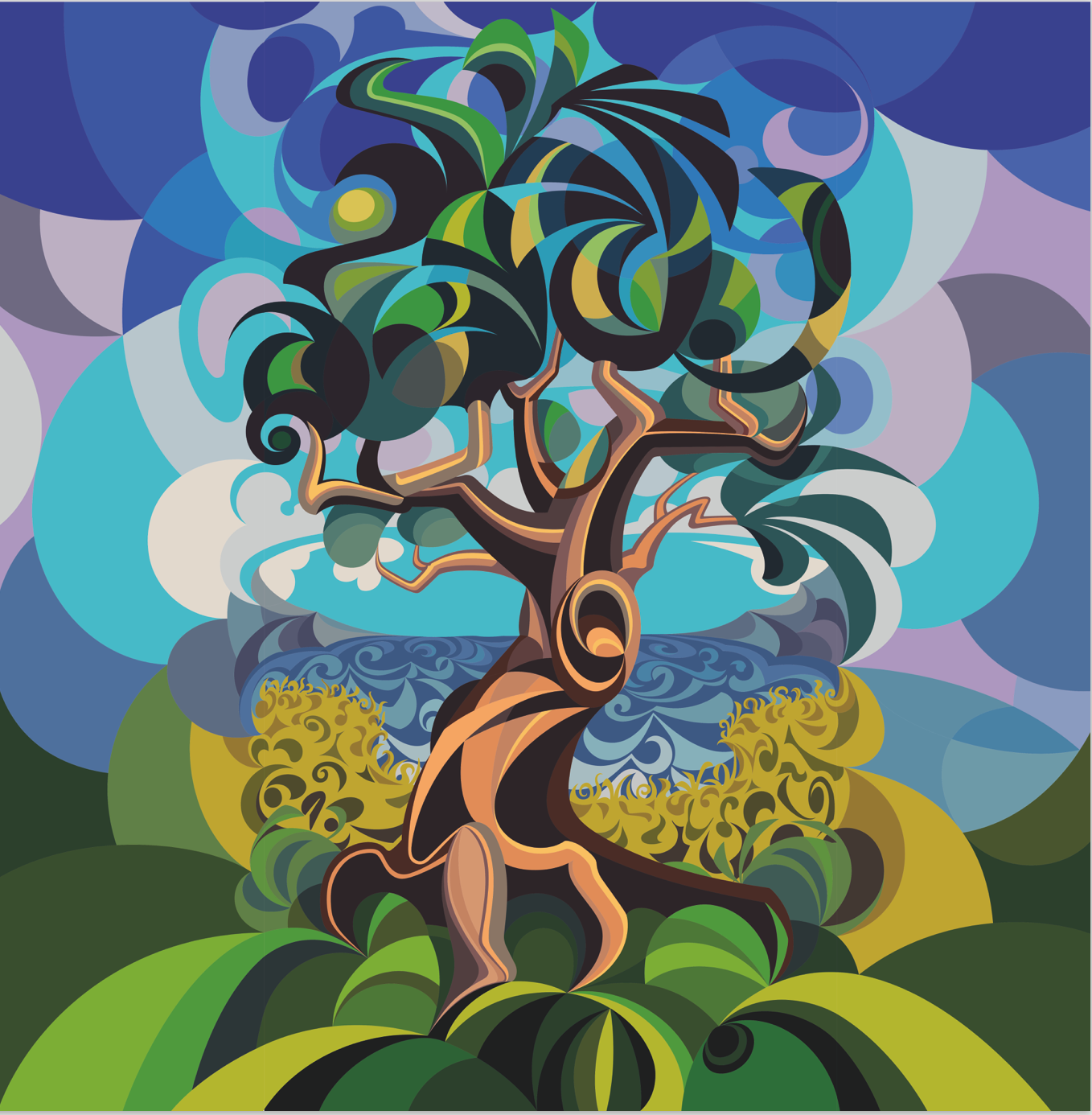 Trees, Birds and Bloodshead