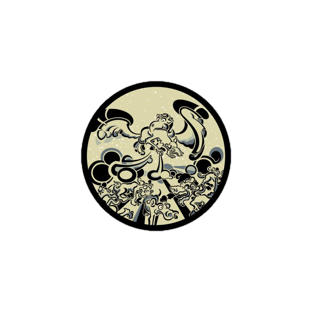 Dog Bird - Bubble-Free Vinyl Stickers
