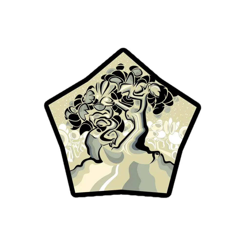Two Trees - Bubble-Free Vinyl Stickers