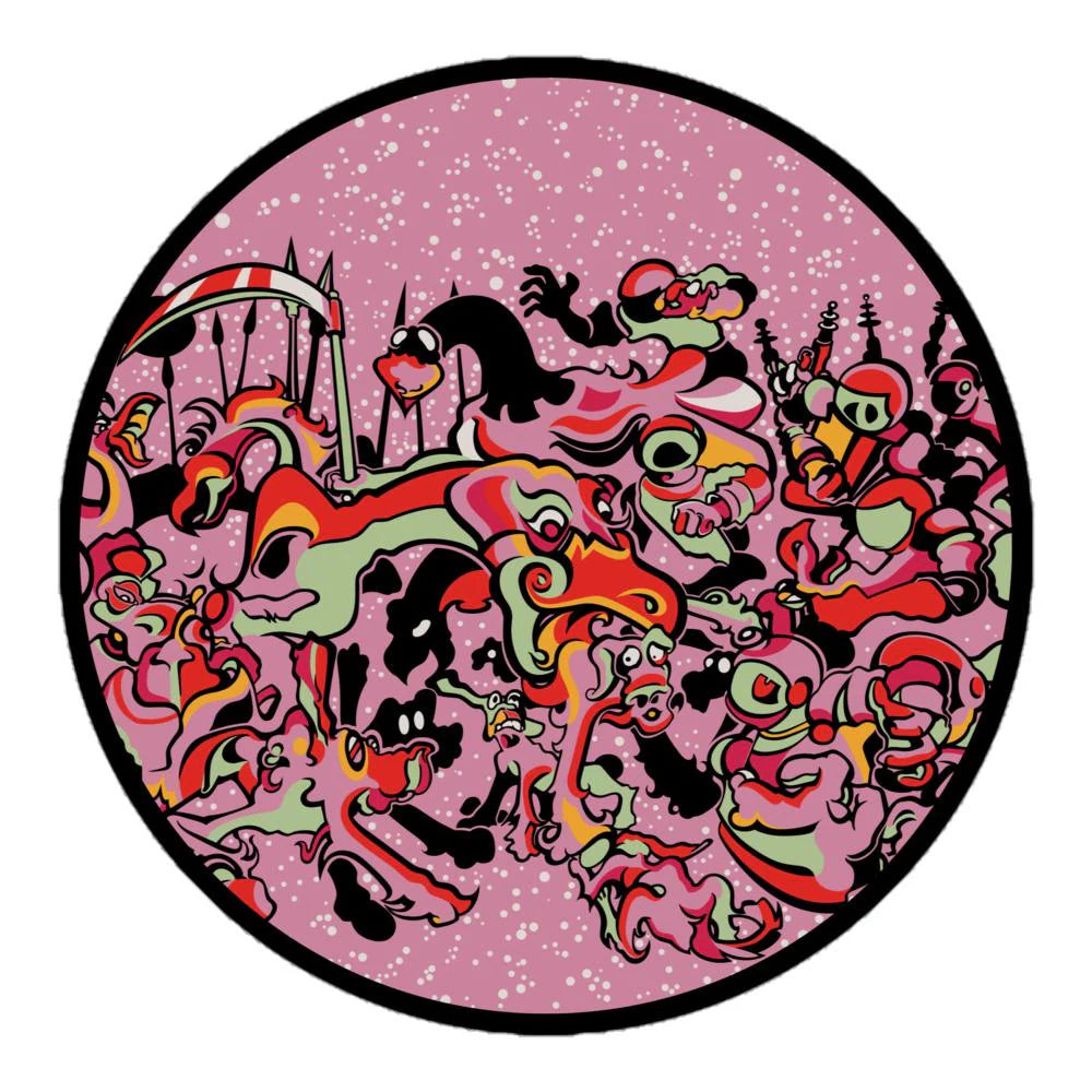 War (Rose) - Bubble-Free Vinyl Stickers