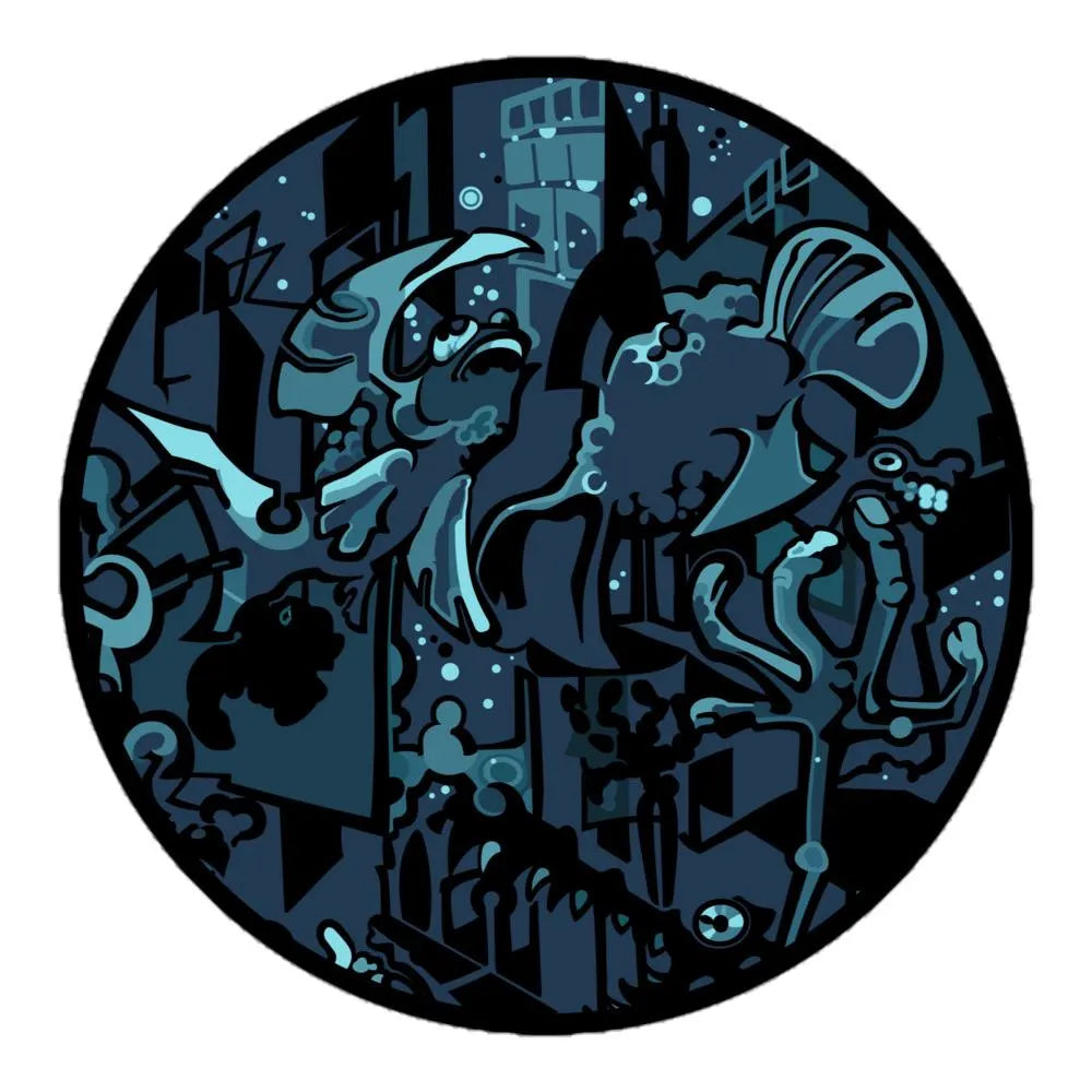 Black Fish (Fish View) - Bubble-Free Vinyl Stickers