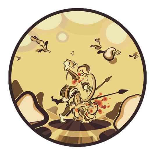Hoplite - Bubble-Free Vinyl Stickers
