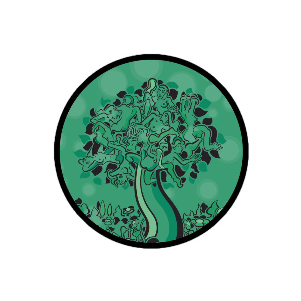 Lady Tree - Bubble-Free Vinyl tickers