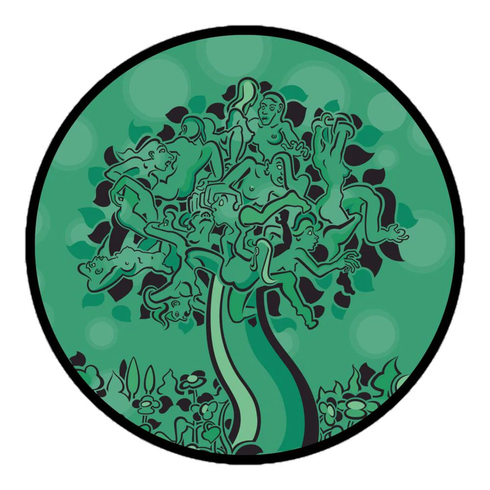 Lady Tree - Bubble-Free Vinyl tickers