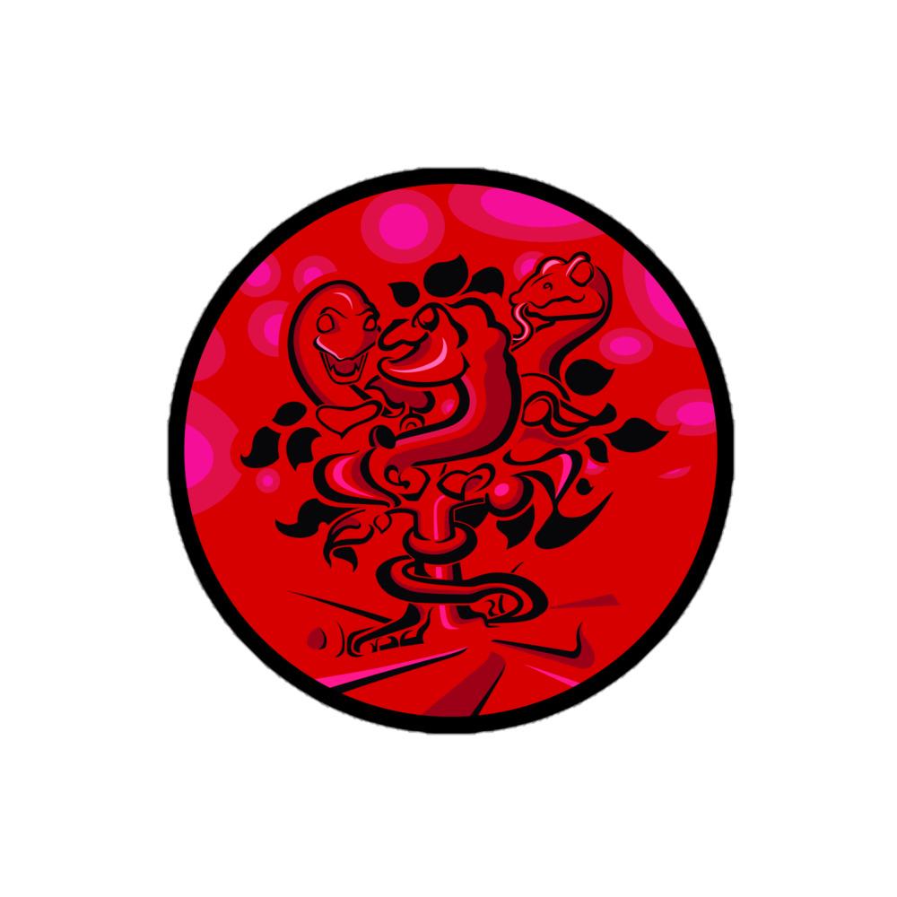Snake Trees - Bubble-Free Vinyl Stickers
