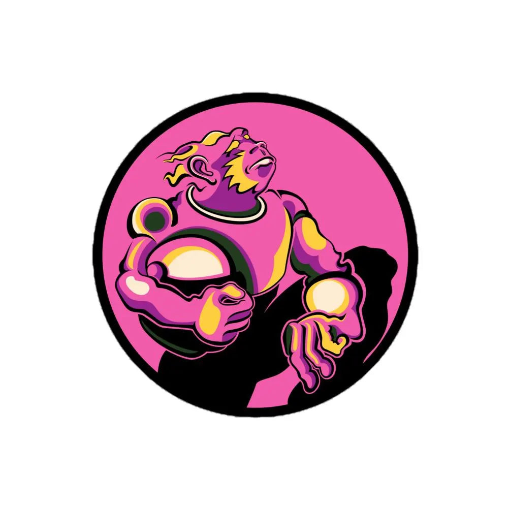 Noble Ape (Pink) - Bubble-Free Vinyl Stickers