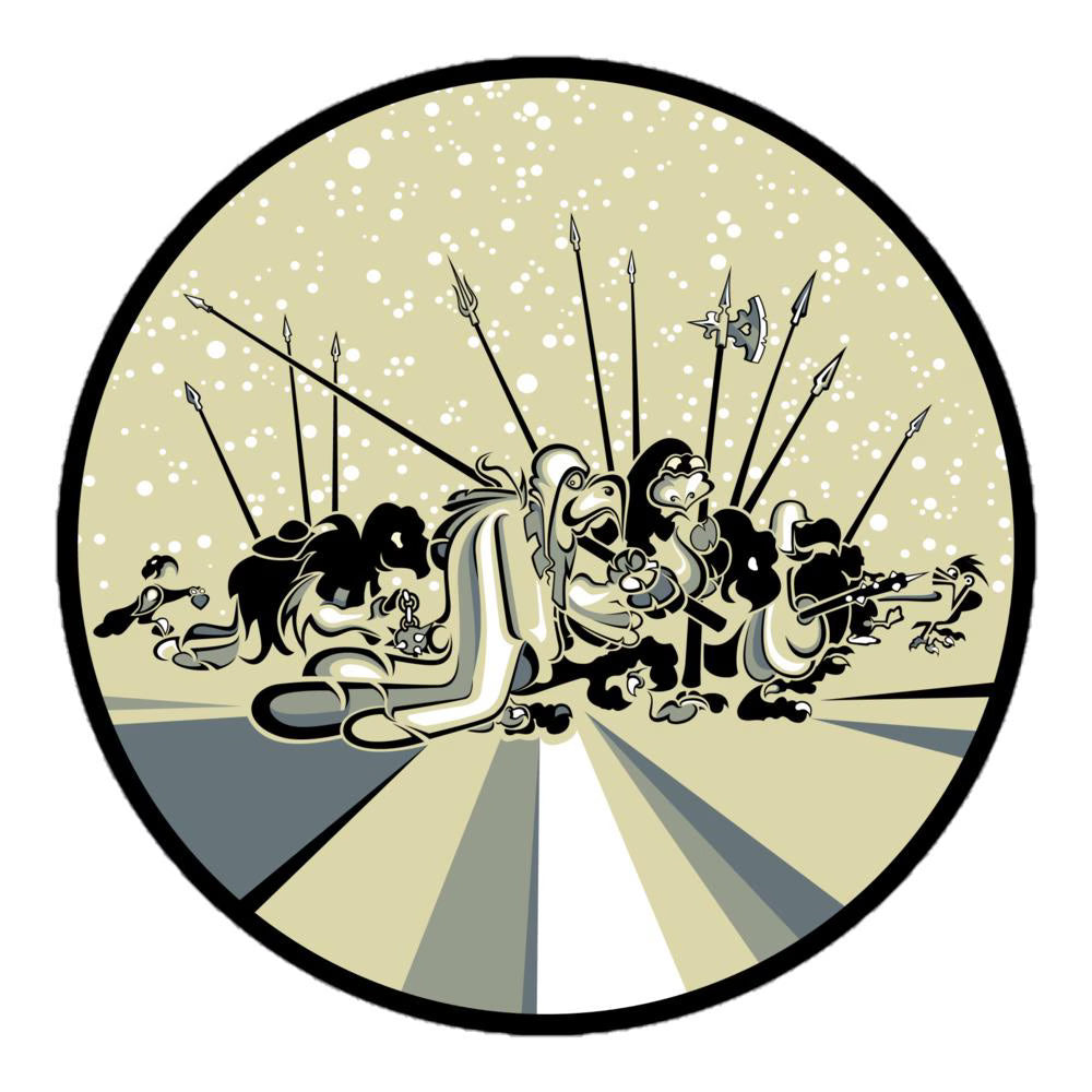 Bird March - Bubble-Free Vinyl Stickers