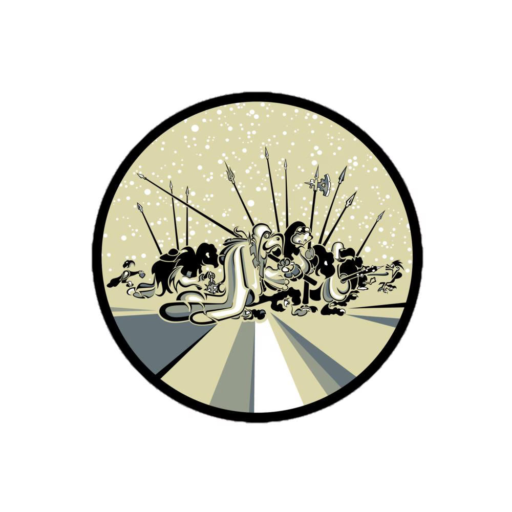 Bird March - Bubble-Free Vinyl Stickers