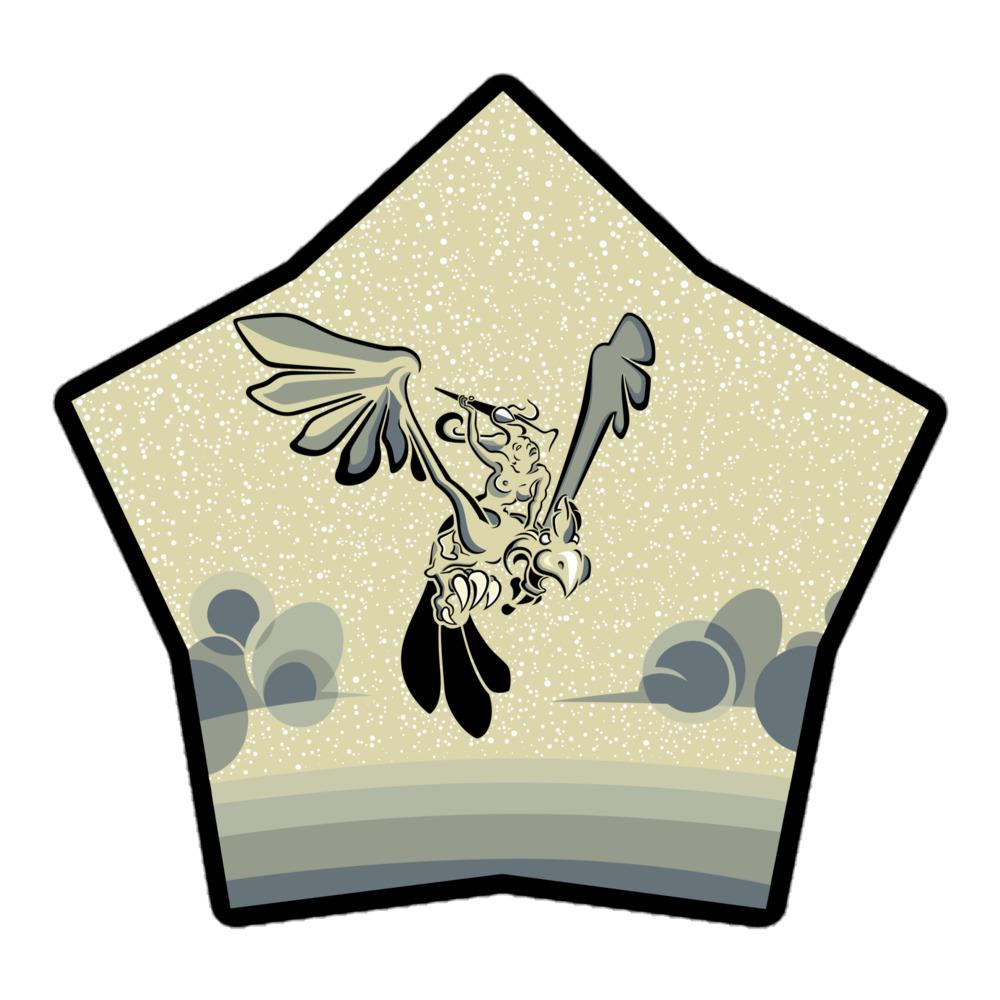 Bird on a Bird - Bubble-Free Vinyl Stickers