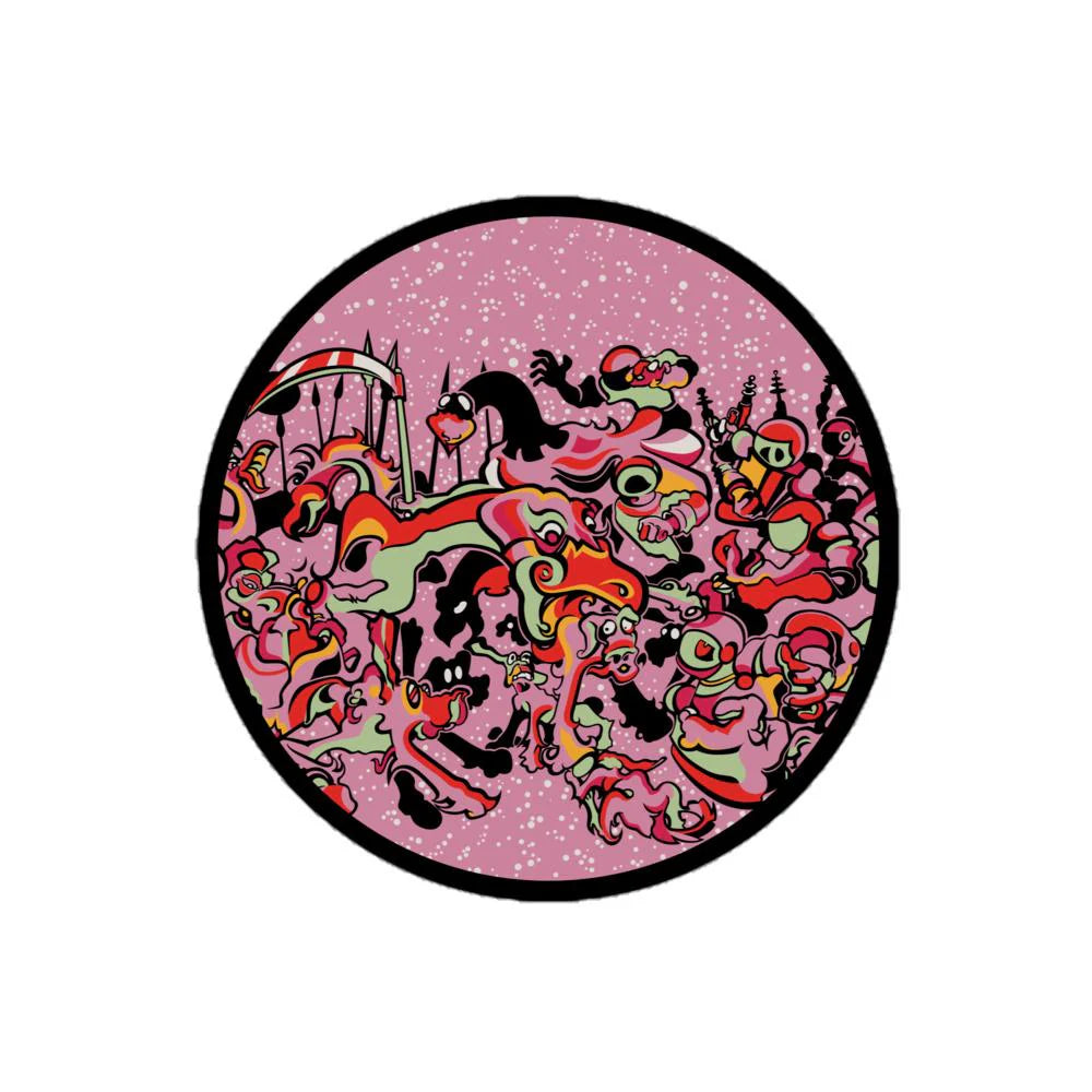 War (Rose) - Bubble-Free Vinyl Stickers