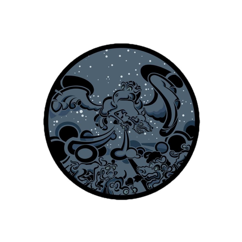 Dog Bird - Bubble-Free Vinyl Stickers