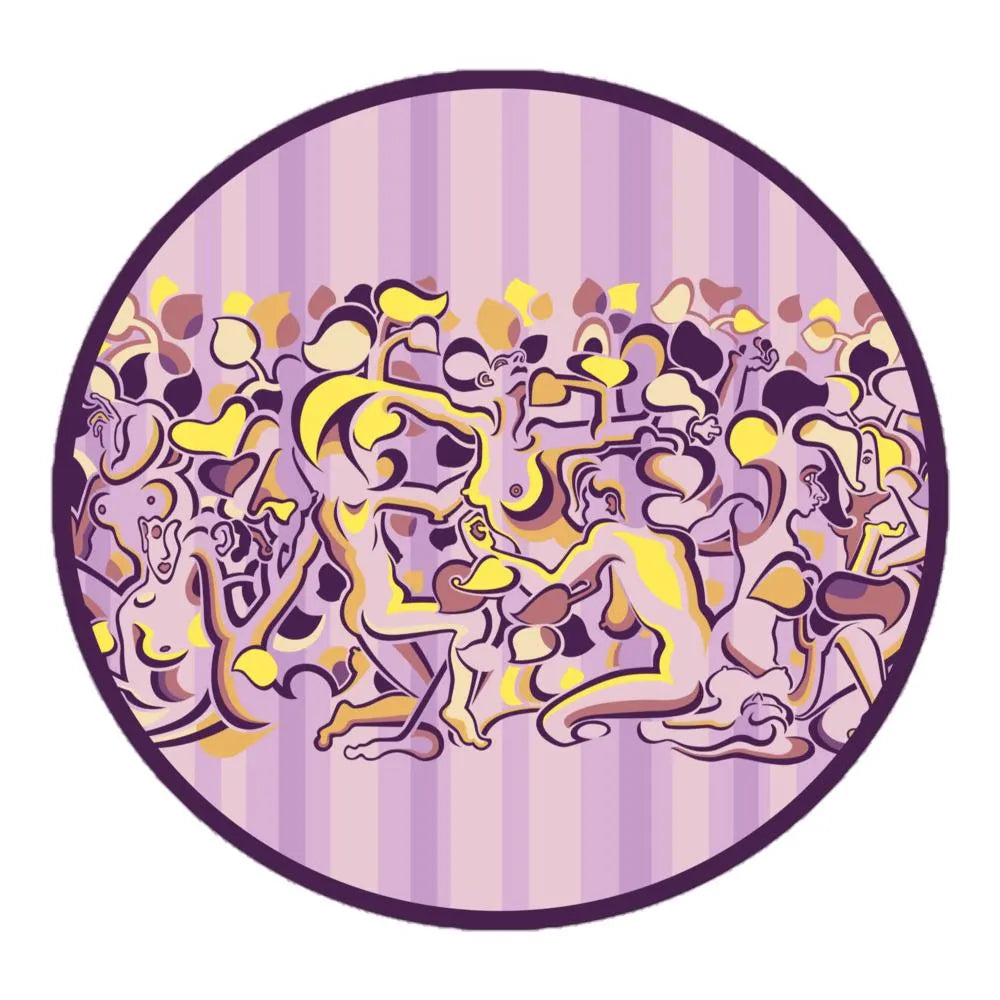 Lady Stripe - Bubble-Free Vinyl Stickers