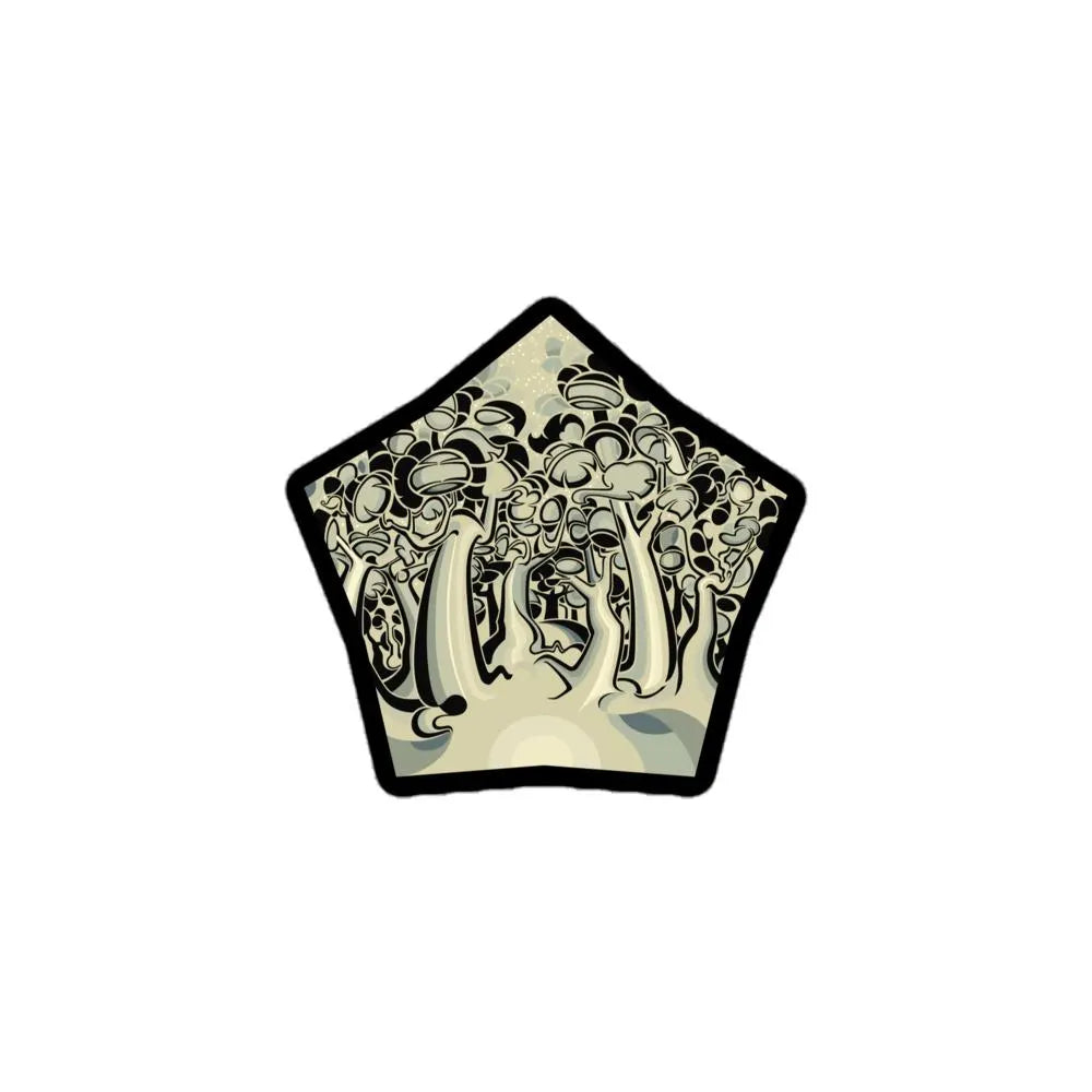 Tree Star- Bubble-Free Vinyl Stickers