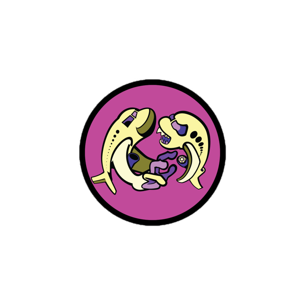 Angry Planes - Bubble-Free Vinyl Stickers