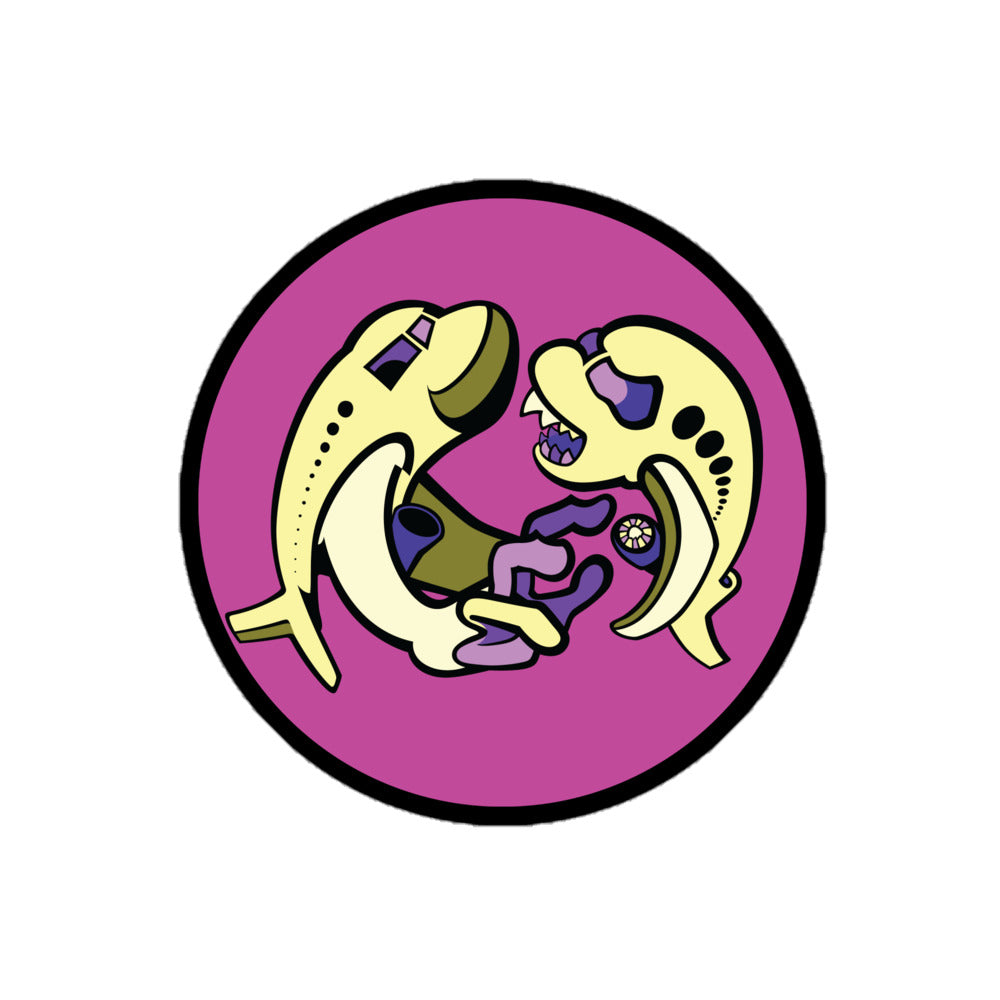 Angry Planes - Bubble-Free Vinyl Stickers