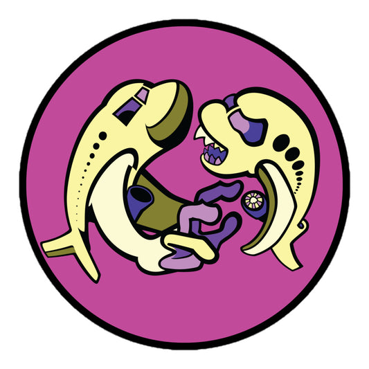 Angry Planes - Bubble-Free Vinyl Stickers