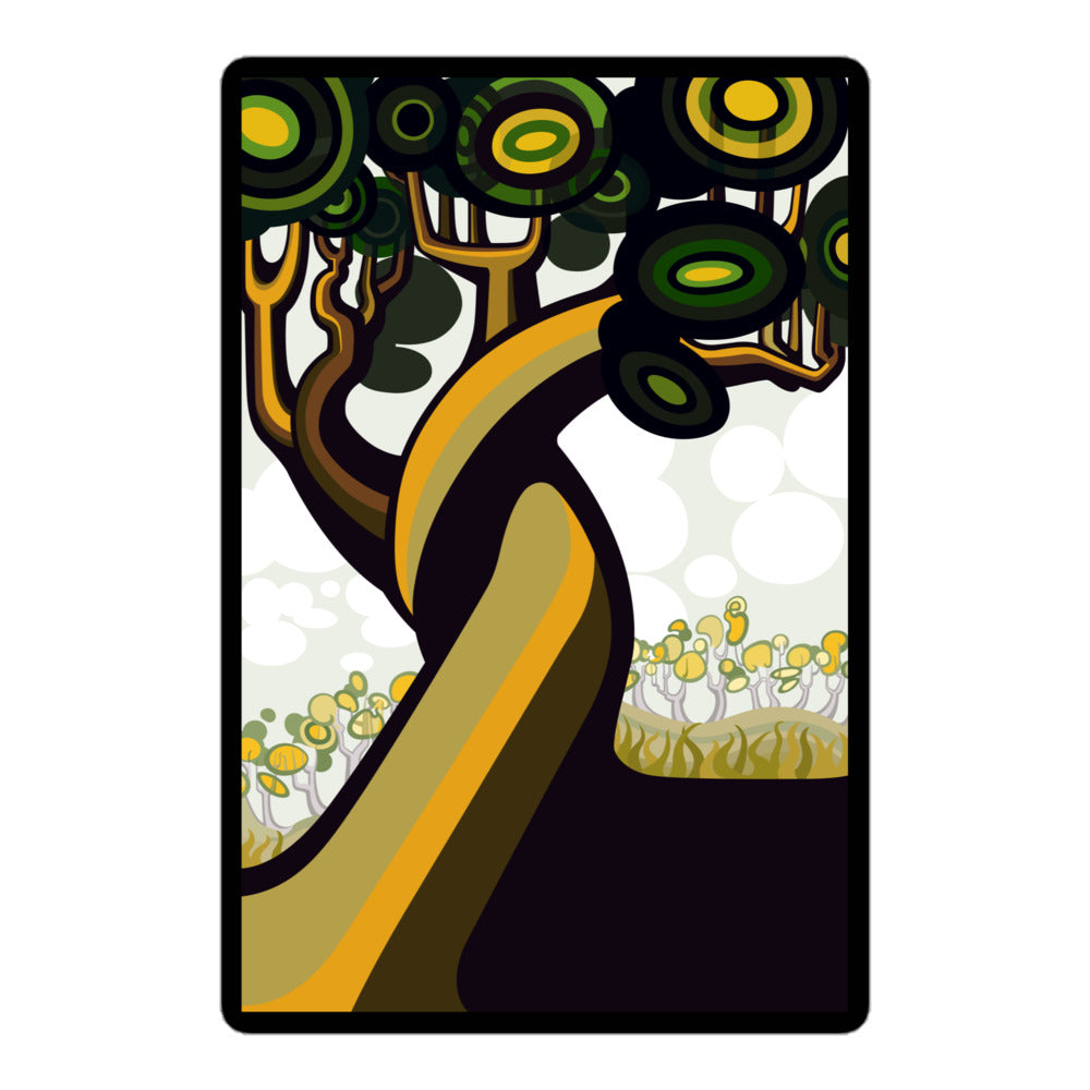 Twist Tree - Bubble-Free Vinyl Stickers