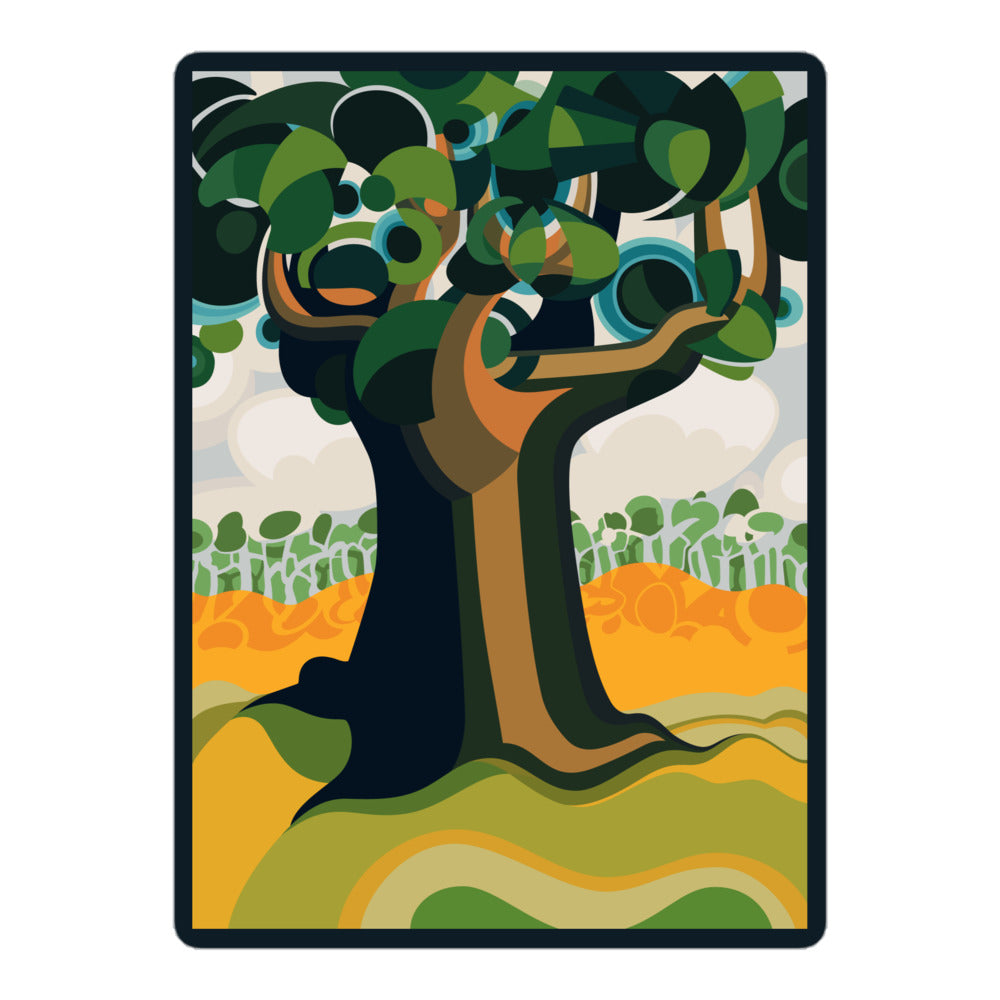 Thick Tree - Bubble-Free Vinyl Stickers